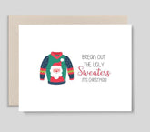 Break Out the Ugly Sweaters .. It's Christmas